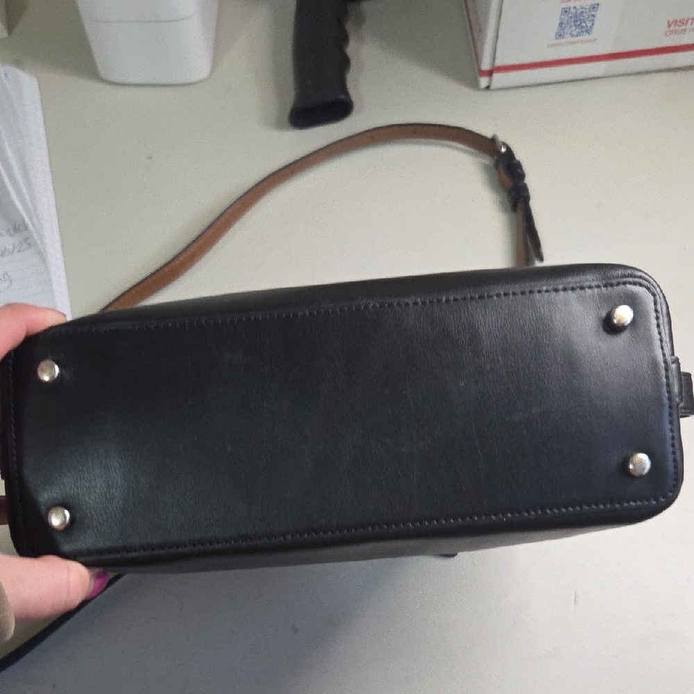 Coach Black Floral Crossbody Bag - Picture 7 of 7